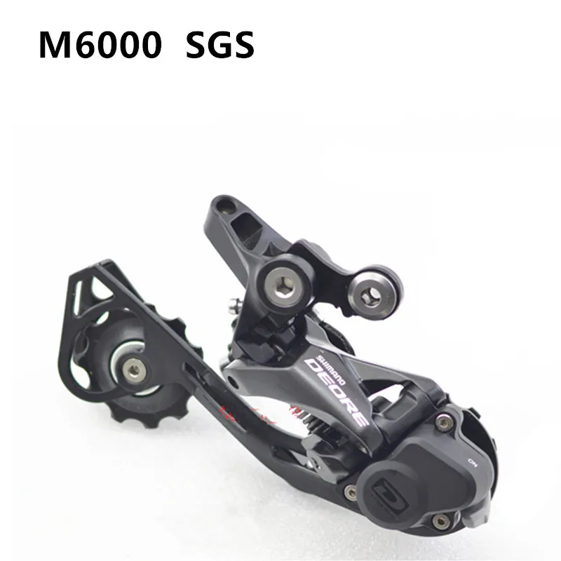 DEORE RD M6000 M610 теневой задний переключатель GS SGS горный велосипед MTB переключатель 10 скоростей 20/30 скоростей запчасти для велосипеда