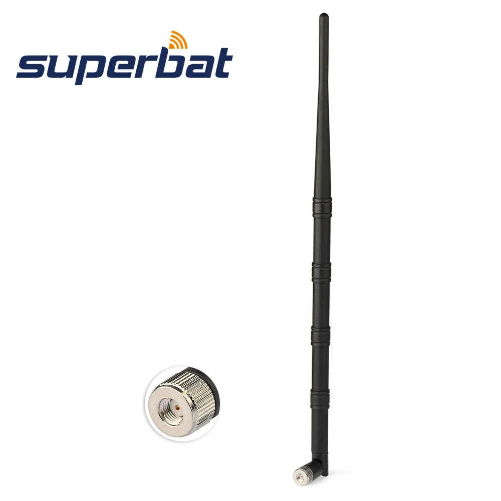 Superbat Wi-Fi роутер антенна 2,4 ГГц 15dBi RP-SMA штекер(женский контактный) разъем наклонно-поворотный беспроводной LWU