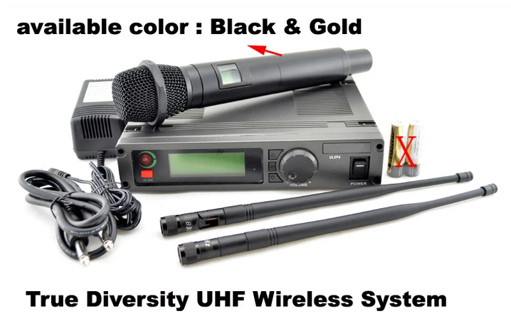 Новая Профессиональная Беспроводная микрофонная система OKMIC OK 1000 BLACK UHF/PLL