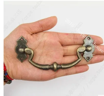 Подарочная коробка фурнитура аксессуары антикварная ручка сплав Дверная