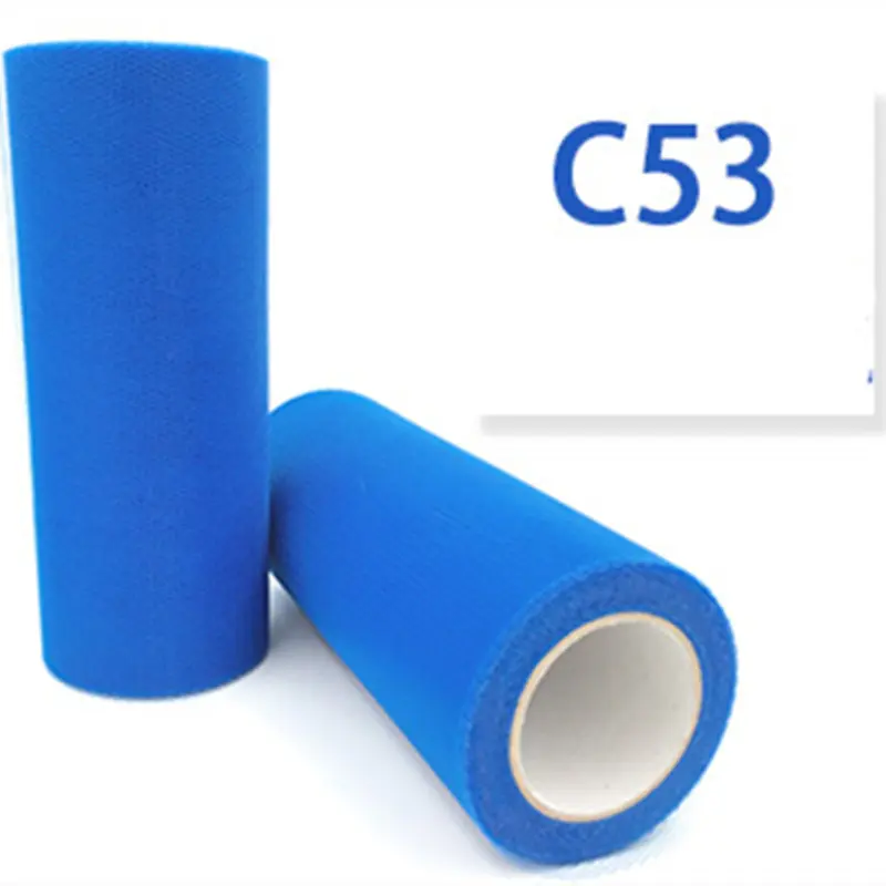 TC01-53 Рулон тюля, 5 см, 15 см, 25 ярдов, украшение на день рождения, свадьбу, катушку, пачка, подарочная упаковка, сделай сам, Детская рубашка, товары для мероприятий - Цвет: TC01-53