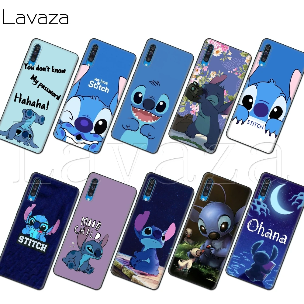 Lavaza мы любим стежка Мягкий чехол для samsung Примечание A3 A5 A6 A7 A8 A9 A10s A20s A30s A40s A50s 10 A70 8 9 J6 плюс