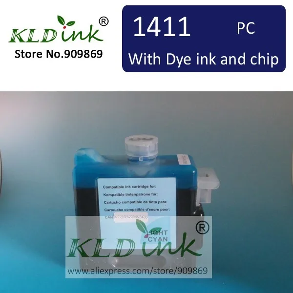 BCI-1411PC BCI1411PC чернильный картридж для Широкоформатного Принтера W8400 W8200 W7200 |