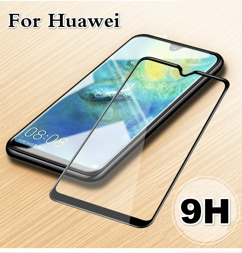 Полностью покрывающее закаленное Стекло для huawei P20Lite Y9 Prime Nova 5i 5 P Smart Z Экран протектор для Honor 20 Pro 10i 20i 8X пленка