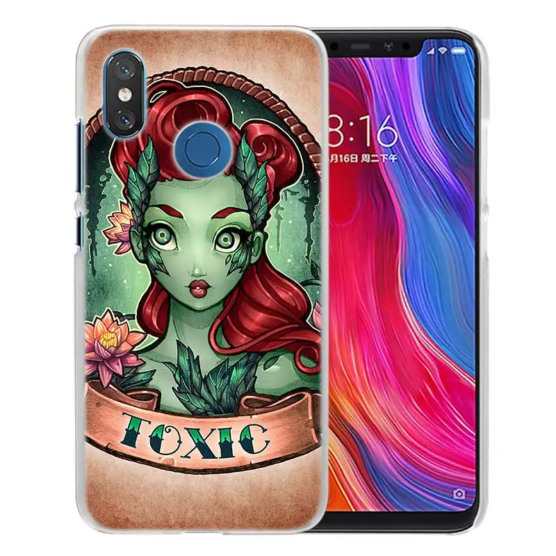 09 Для Xiaomi Redmi Note 7 Go 6 6A Pro S2 5 Plus 4X mi играть Honor 8 lite A2 A1 Прозрачный жесткий чехол Пластик чехол Ариэль маленькая татуировка в виде русалки - Цвет: 09