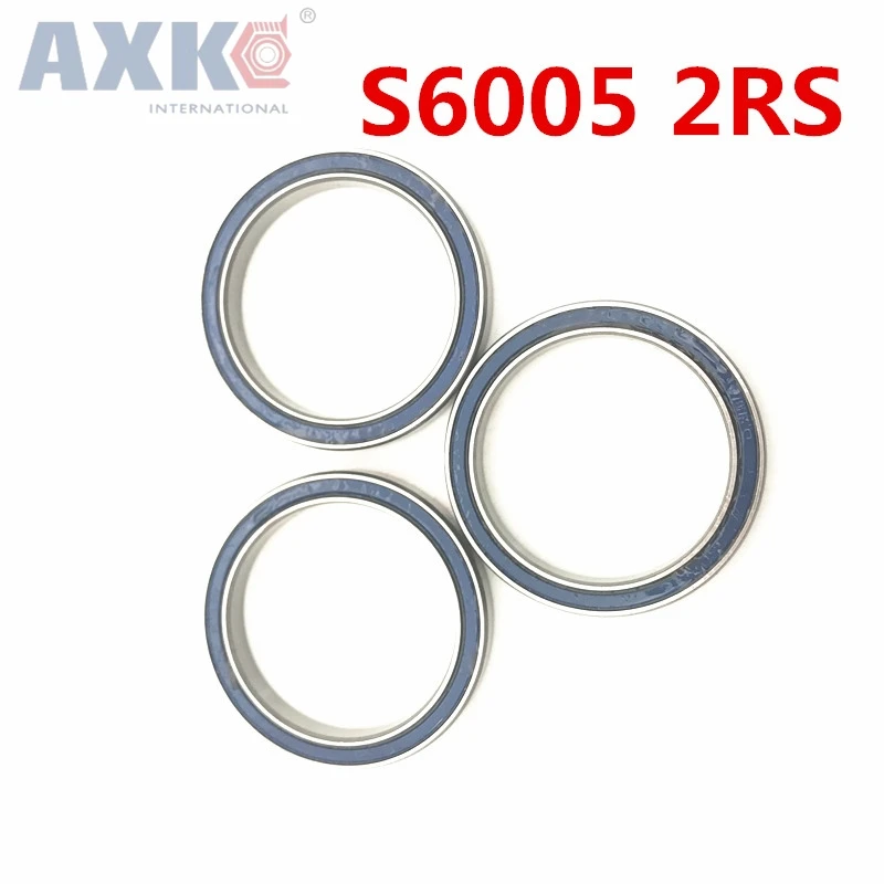 Axk S6005-2rs Stainless Steel 440c Hybrid Ceramic Deep Groove Ball Bearing 25x47x12mm Cb Abec-5 | Обустройство дома