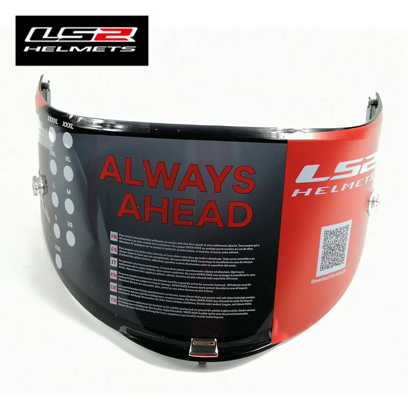 Black LS2 FF323 шлем козырек для анфас мотоциклетный шлем забрало шлема LS2 FF323 шлем объектив Радуга Slver черный прозрачный козырек LS2 шлем - Цвет: Black