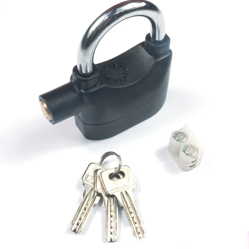 Всепогодный 110d громкая сирена металлический мотоцикл замок для велосипеда