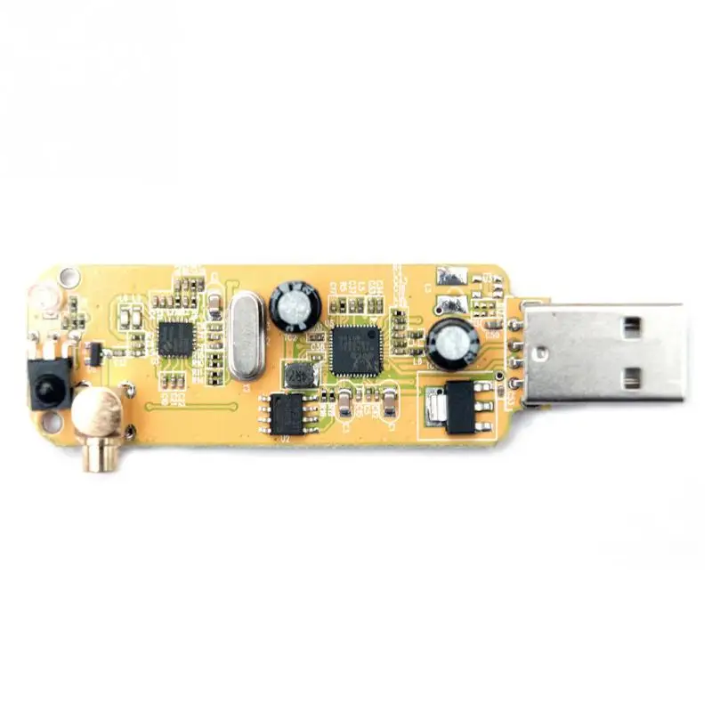 2018 цифровой USB ТВ FM + DAB DVB-T Поддержка SDR тюнер приемник и dvb t HD tv Stick dongle с приемником