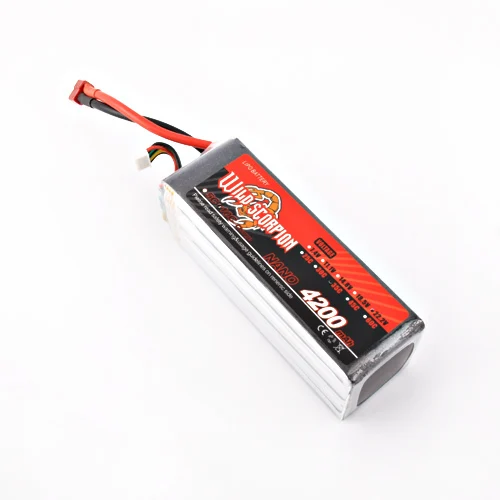 1 шт. дикая Скорпион RC Lipo батарея 22 2 V 4200mAh 35c AKKU для радиоуправляемого