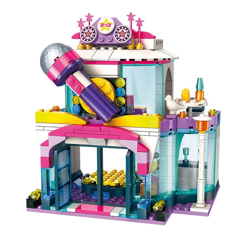 Новый город Heartlake замок игровая площадка строительные блоки совместим с Lego
