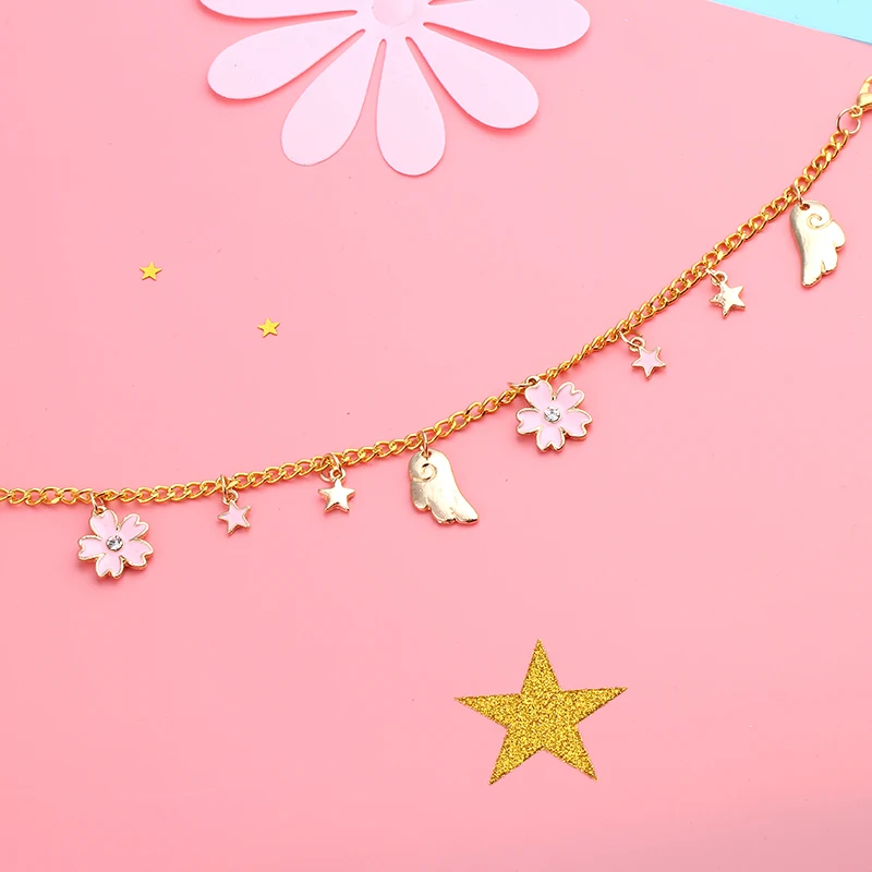 DIY Сейлор браслет с Луной милый кот простой Луна Звезда сердце кулон браслеты для женщин модные ювелирные изделия браслет аксессуары