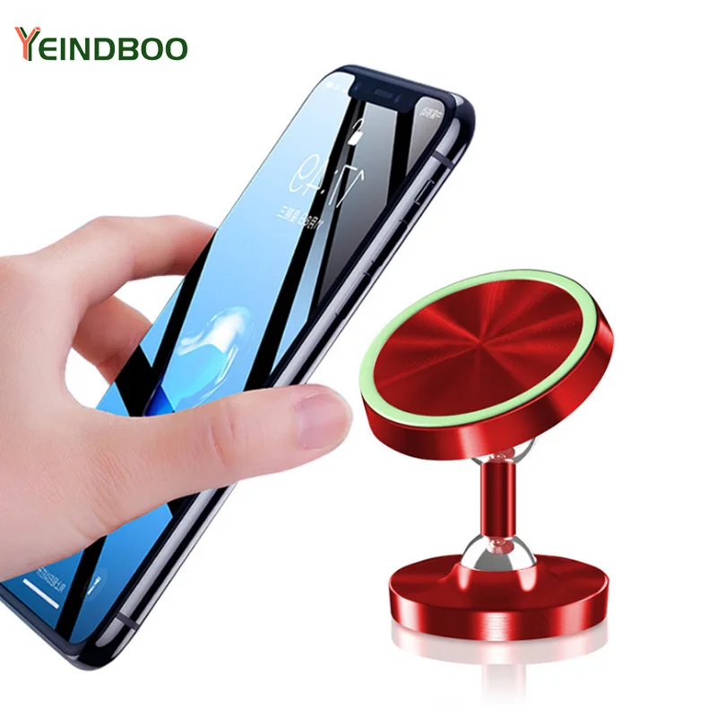 YEINDBOO универсальный магнитный держатель телефона в автомобиль для iPhone Xiaomi с
