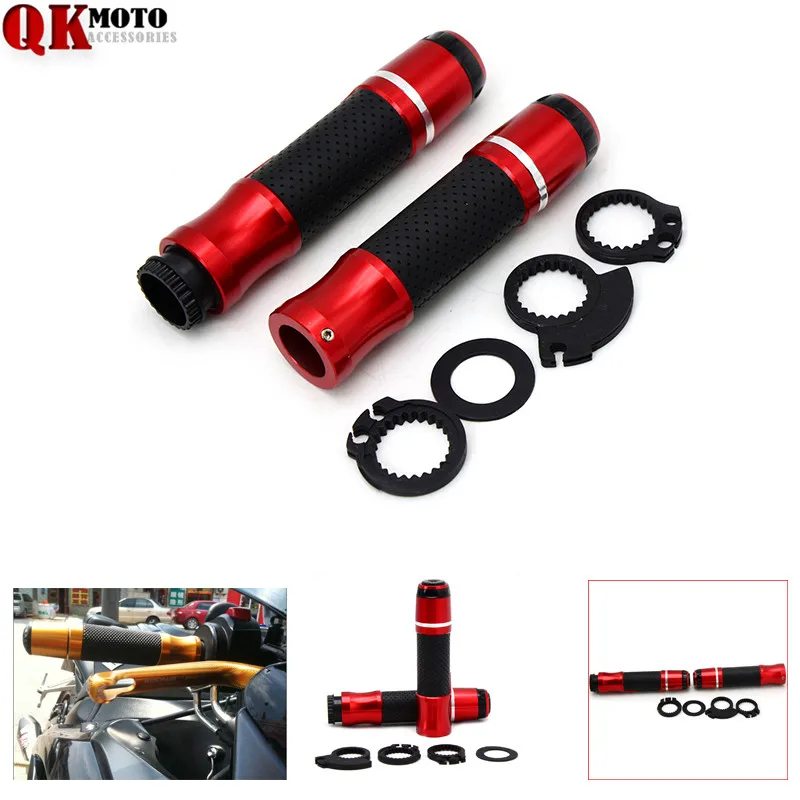 Мотоциклетные ручки 7/8 дюйма 22 мм ручка с ЧПУ алюминиевые для Kawasaki Honda Yamaha Suzuki Benelli