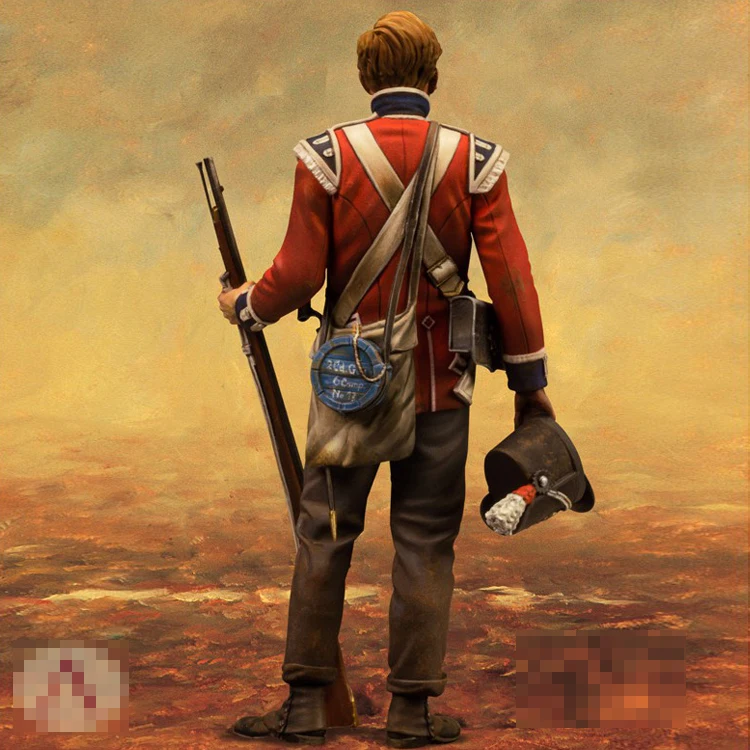 1/24 COLDSTREAM GUARD 1815 фигурка модели из смолы GK несобранный и Неокрашенный комплект |