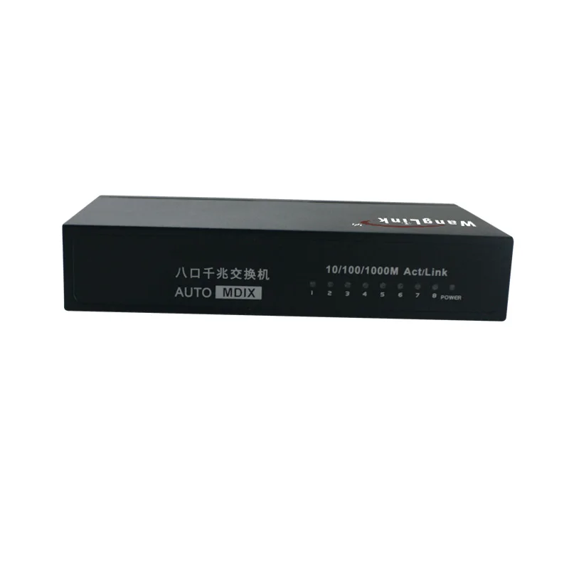 Гигабитный ethernet коммутатор Wanglink 8 портов гигабитный коммутатор|switch ethernet|switch 8ethernet