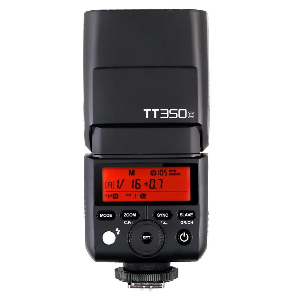 Мини вспышка Godox TT350C TT350N TT350S TT350F TT350O TT350P TTL HSS Speedlite для камер Canon Nikon Sony Fuji Olympus