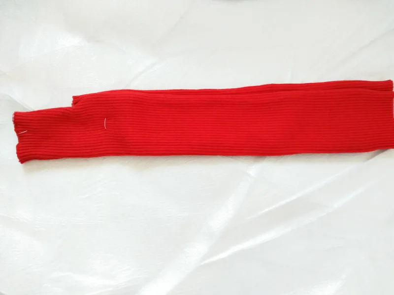 red Sparsil женские осенние кашемировые длинные перчатки зимние женские одноцветные модные теплые рукавицы универсальные - Цвет: red