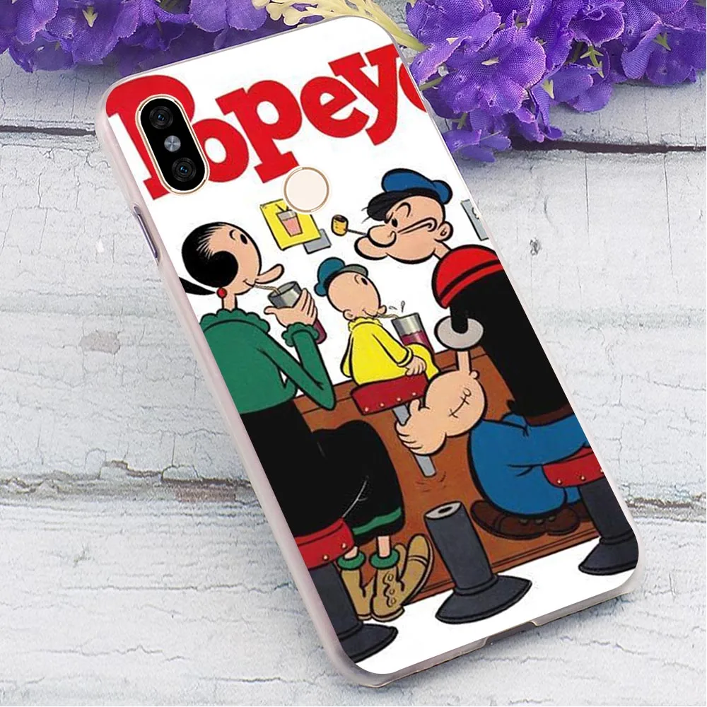 Пластиковый чехол для телефона Xiaomi Redmi Note3 3pro Popeye, чехол для Redmi Note 6, чехлы 5 Pro 4A 5 Plus 5A Prime 4X 6A
