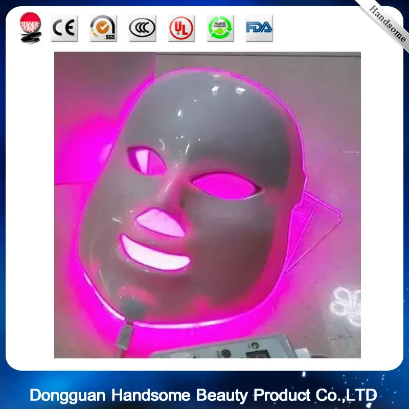 Светодиодная фотонная терапия красный синий светильник свет лечение Маска для