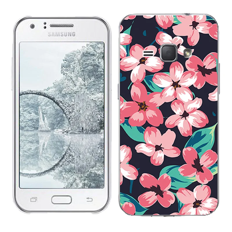 Чехол для Samsung Galaxy J1 2016 J120F мягкий силиконовый чехол из ТПУ с рисунком J120H J120M J120T |