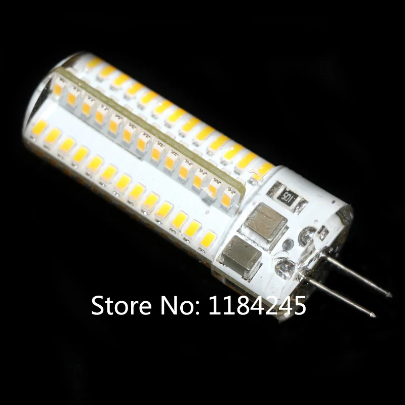 Новая суперъяркая белая Холодная Теплая 360 градусов 110 В 220 в 104 smd 3014 g4