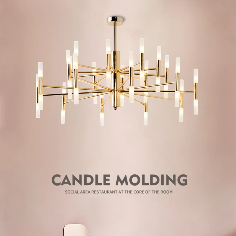 

Modern Chandeliers Restaurant Nordic G4 LED Black Gold Dining Living Room Lighting Industrial Vintage Luxury Fixtures Luminaire