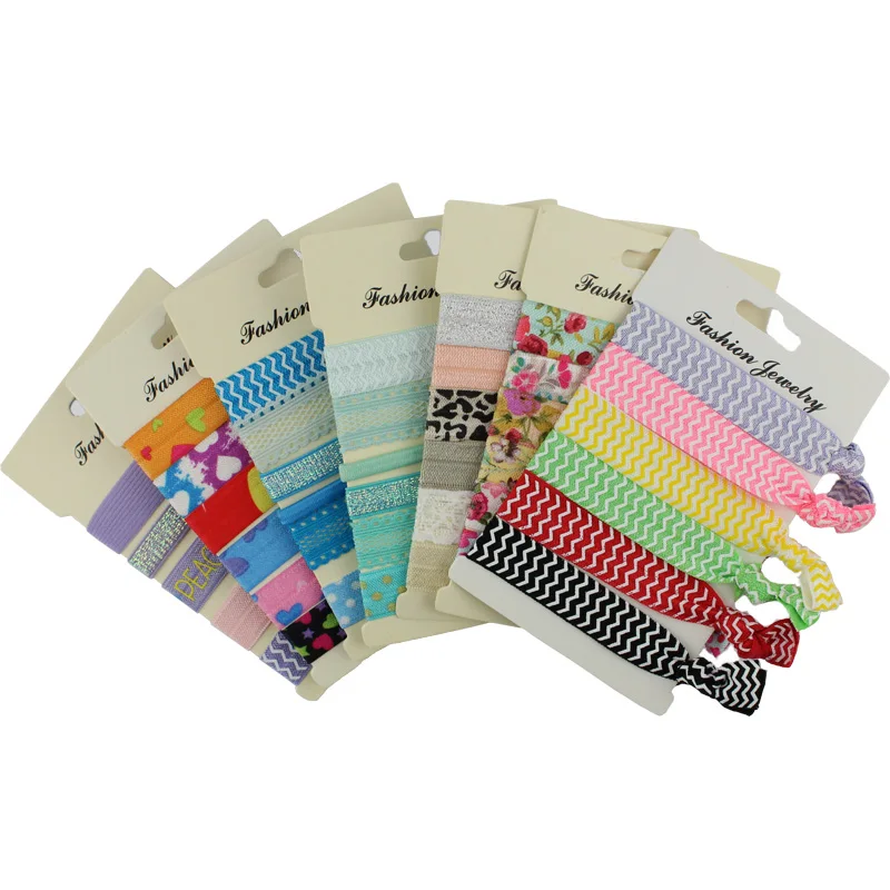 

Bohemian Fashion Style Girls Hair Tie Brands Multicolor Hair Elastic Bracelet Hot Trendy Friend Gift Hair Accessory