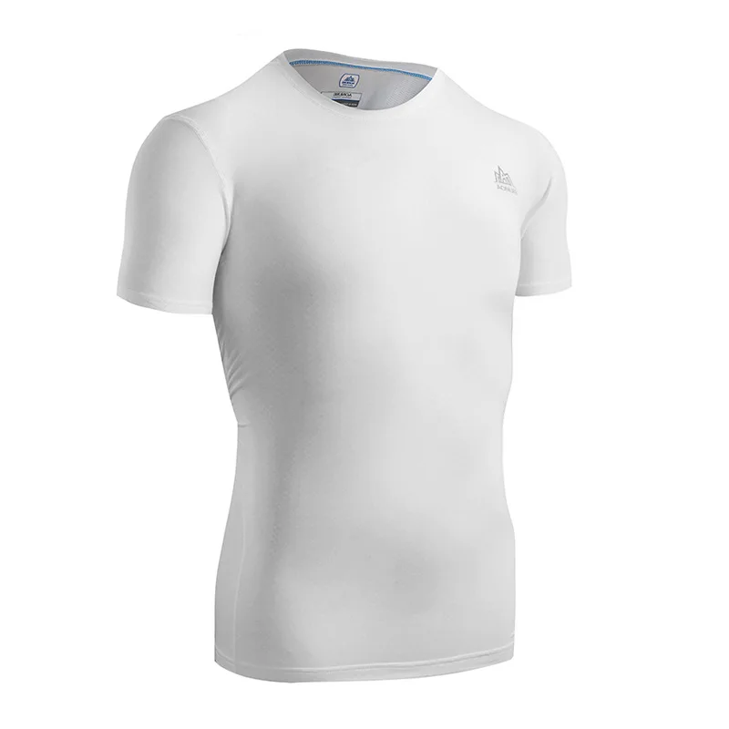 AONIJIE Summer Men's Outdoor Sport Gym Short Sleeved Jersey Plus Size Dry Fit Breathable T-shirt for Running Basketball Cycling | Спорт и