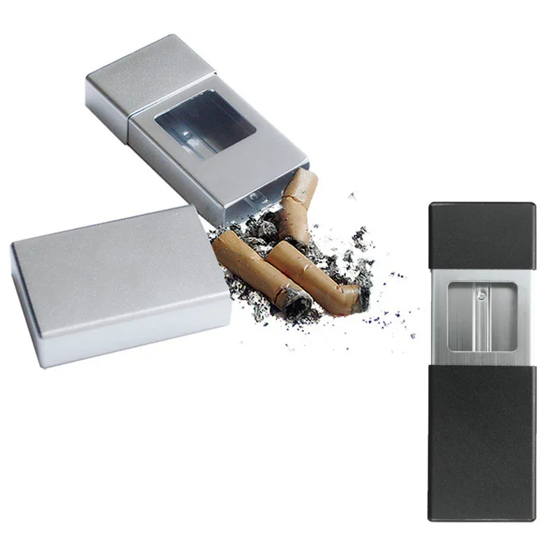 1 шт. алюминиевый мини контейнер для хранения пепельницы box case case motherboardcase for mp3