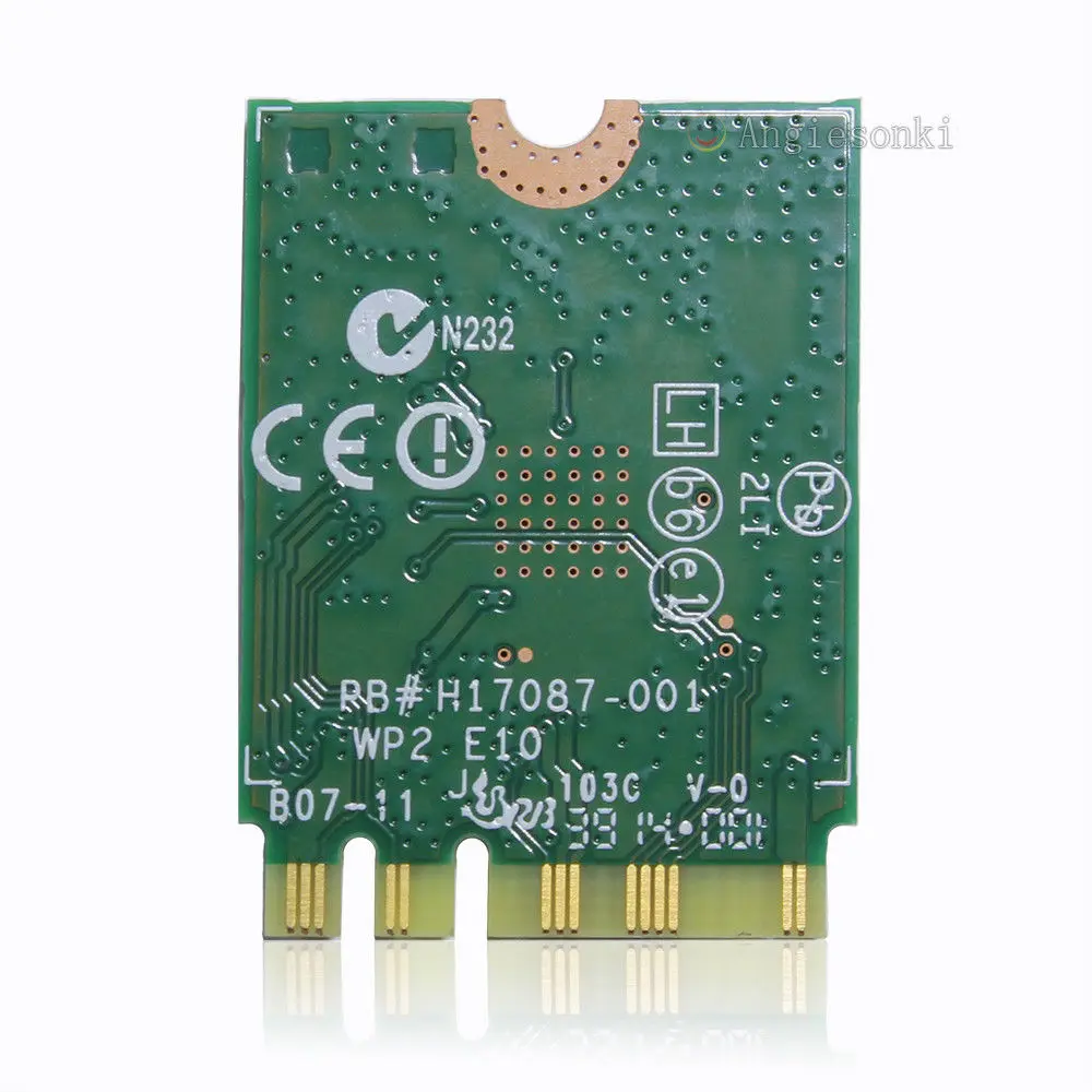 7260AC NGFF WiFi WLAN карта Bluetooth 4 0 и 2 шт IPEX-4 Gen4 IPEX MHF4 антенна | Компьютеры офис