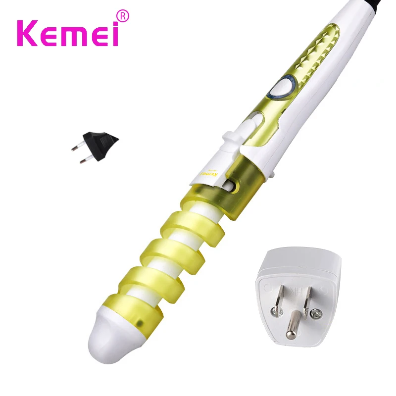 Kemei KM 1026 профессиональные электрические бигуди для волос роликовые спиральные