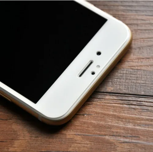 3D Защитная пленка для экрана с полным покрытием iphone 6 6s 7 8 черно-белое закаленное