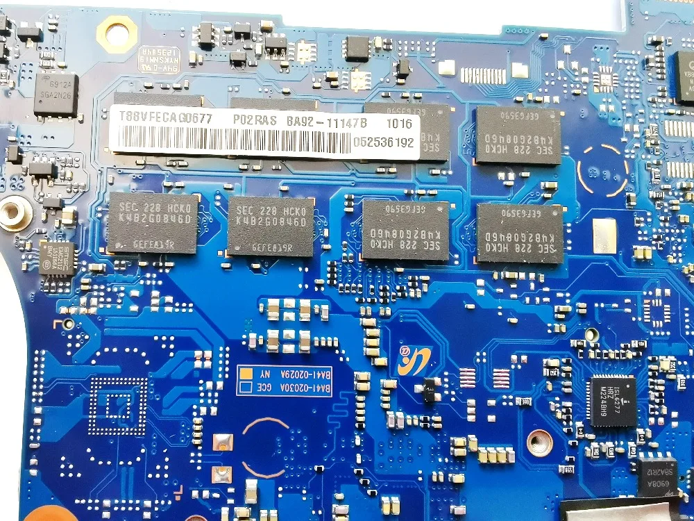 Для samsung 535u3c 535u3b 535u3x компьютерный портативный компьютер материнская ЦПУ A6 4455M 4g 100%