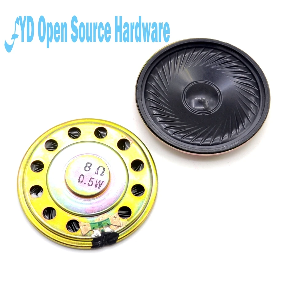2 шт./лот колонки зуммер 17x50 мм 4R3 8ohm 0 5 w|buzzer speaker|2pcs speakersspeaker |