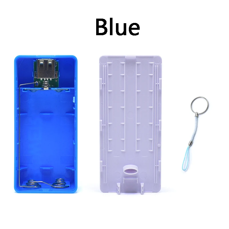 Мини USB порт 2x18650 зарядное устройство держатель банк питания корпус Чехол DIY Kit