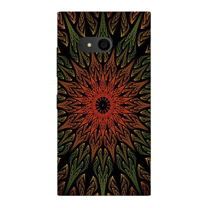 Цветные Чехлы для сотовых телефонов чехол Nokia Lumia 730 735 N735 мягкий из ТПУ задняя