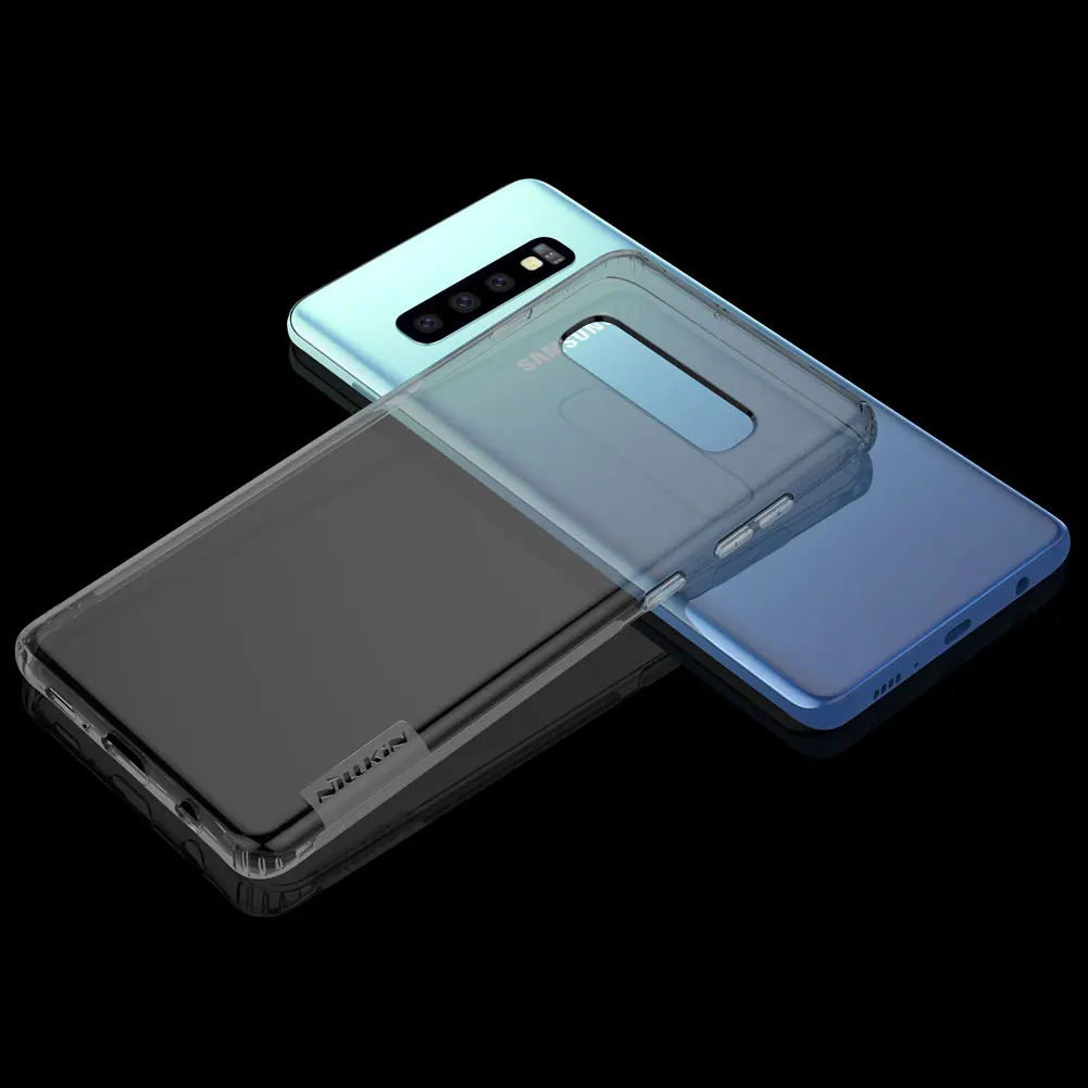 Nillkin Прозрачный чехол для samsung Galaxy S10 S10e противоударный чехол-бампер для Galaxy S10 Plus тонкий ТПУ защитный чехол S10