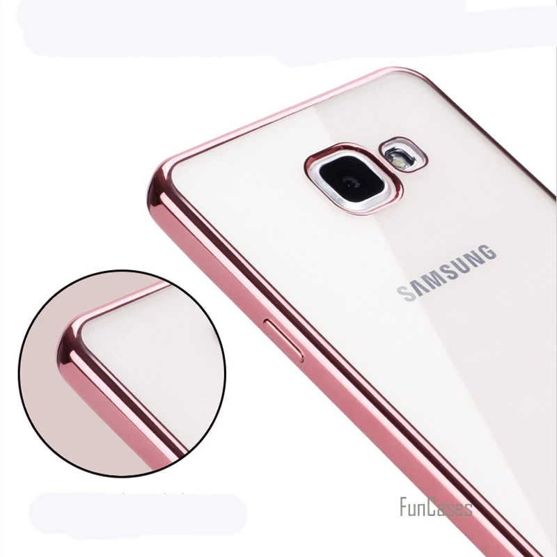 Для samsung Galaxy A3 A5 A7 2017 2016 Новинка класса люкс Стиль ТПУ для телефона с покрытием