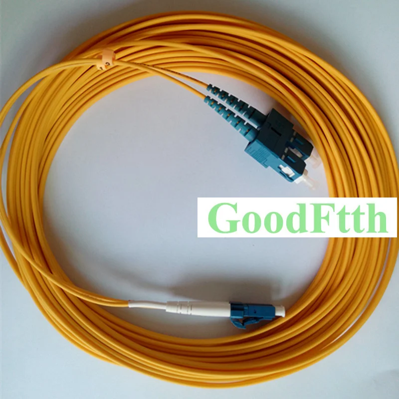 Оптоволоконный соединительный кабель SC-LC UPC SC/UPC-LC/UPC SM Duplex GoodFtth 20-50m | Мобильные