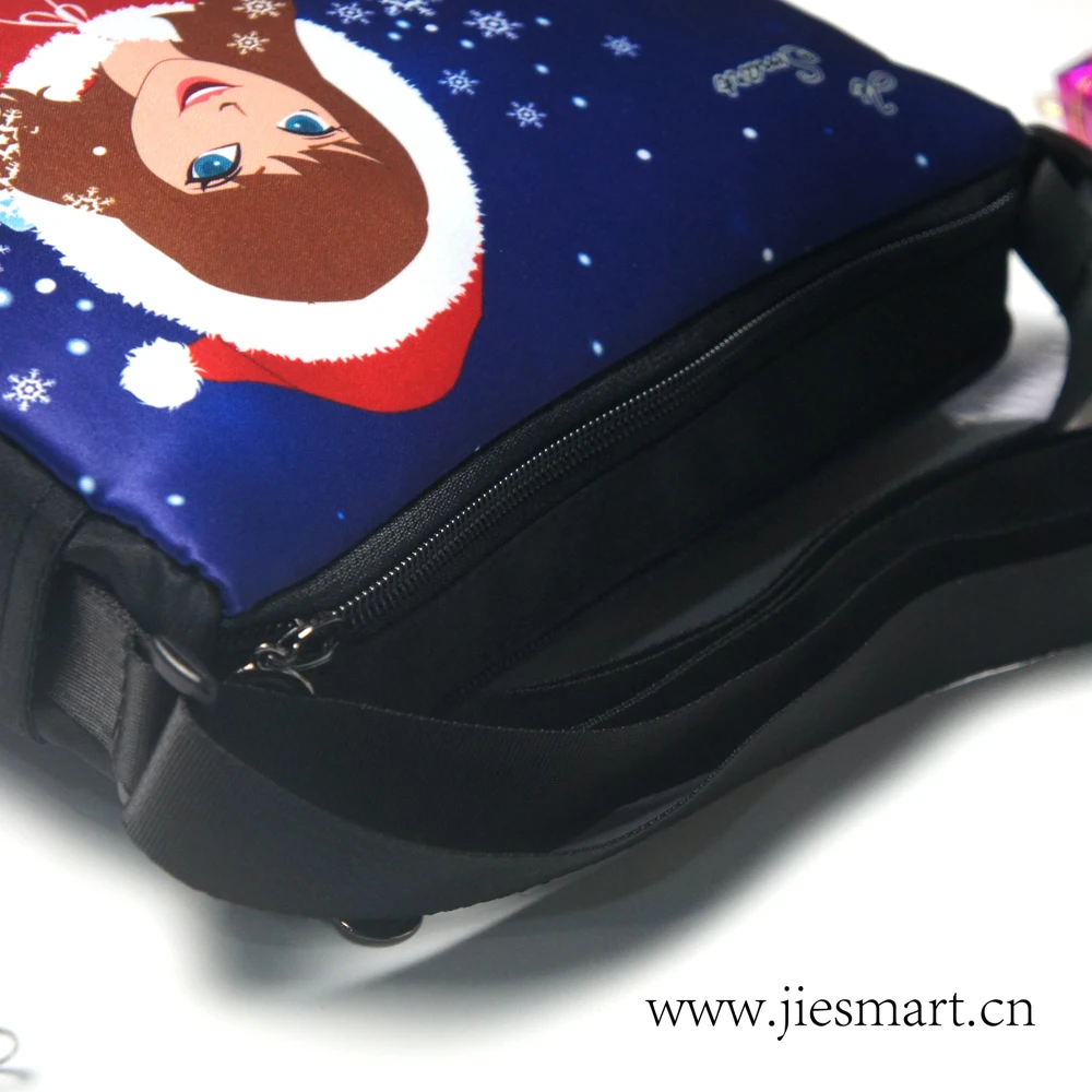 JIESMART MOQ 1 ONE Christmas giftware сумка через плечо сублимационная печать на заказ Фото