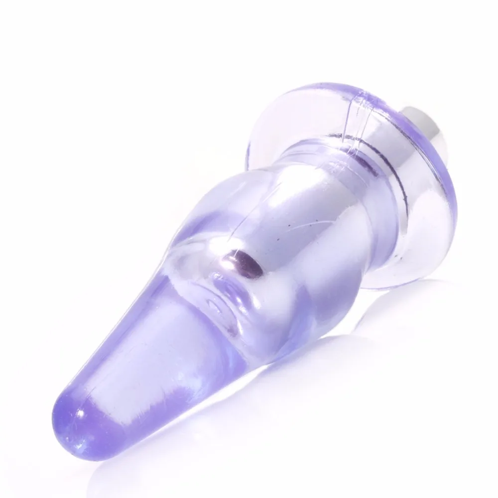 Электрические Анальные вибраторы небольшого размера желеобразные игрушки