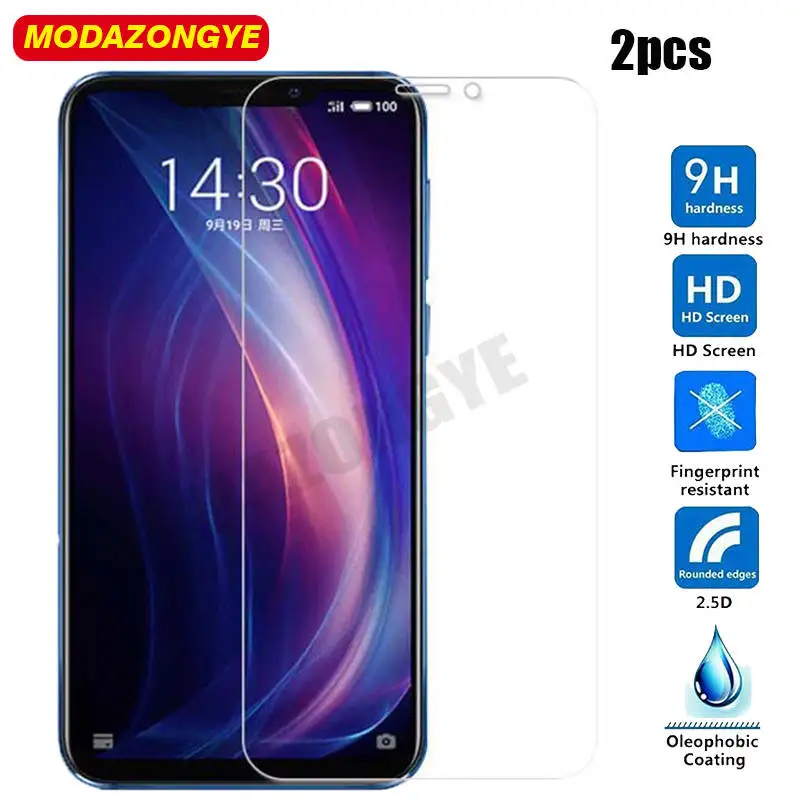 2 шт. закаленное стекло Meizu X8 защита для экрана X 8 M852Q стеклянная Защитная пленка