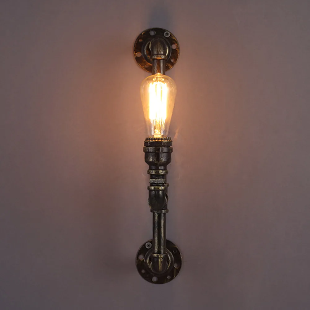 Металлические настенные светильники ретро трубы для воды тип E26/E27 лампочка