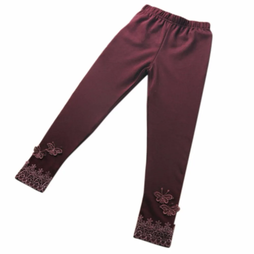 Демисезонные хлопковые длинные брюки для маленьких девочек повседневные