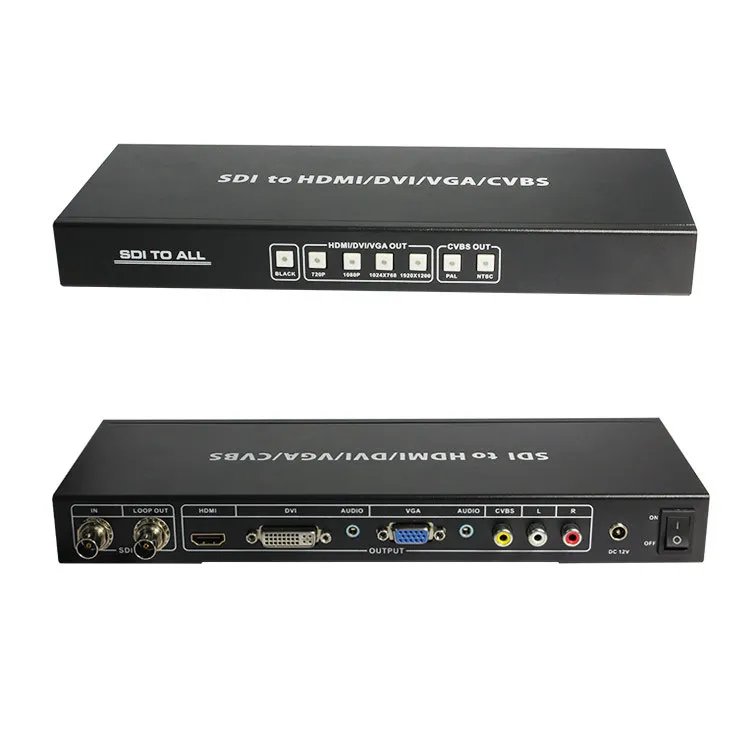 1 шт. SDI для всех скейлер конвертер SD HD и 3G док станции DVI/VGA CVBS Бесплатная