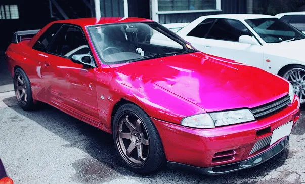 Передняя решетка из углеродного волокна для 1989 1994 Skyline R32 GTR OEM Style|Гоночные