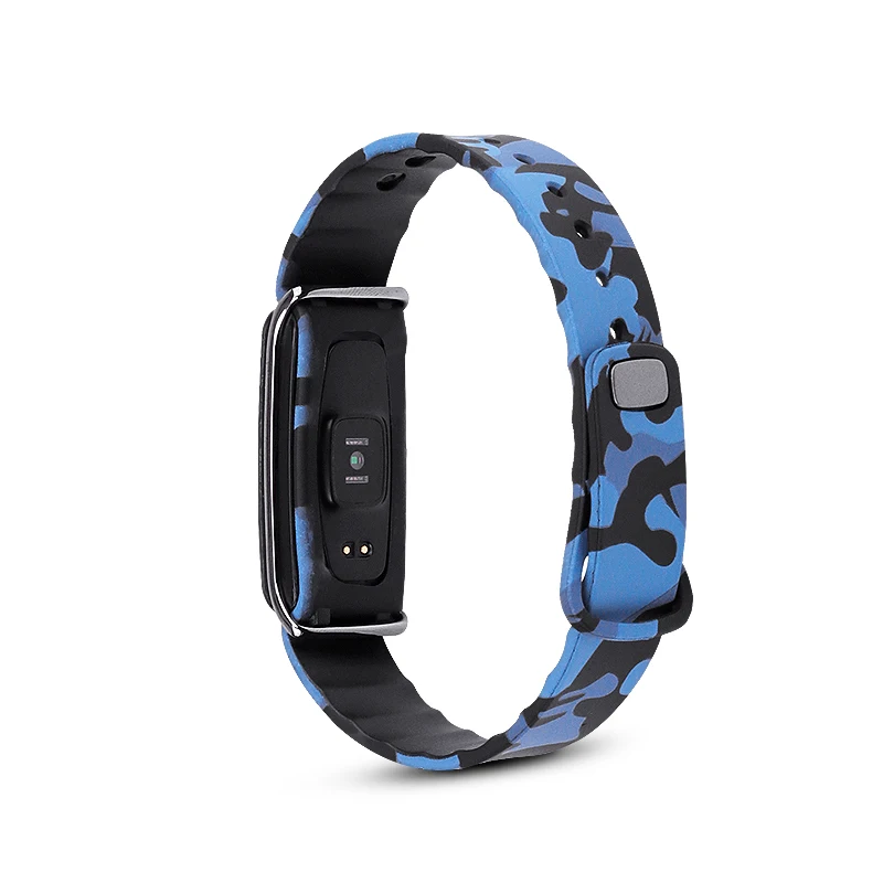 

silicone strap for HUAWEI Color Band A2 wristband replacement strap for honor band A2 Sports strap Camouflage color bracelet