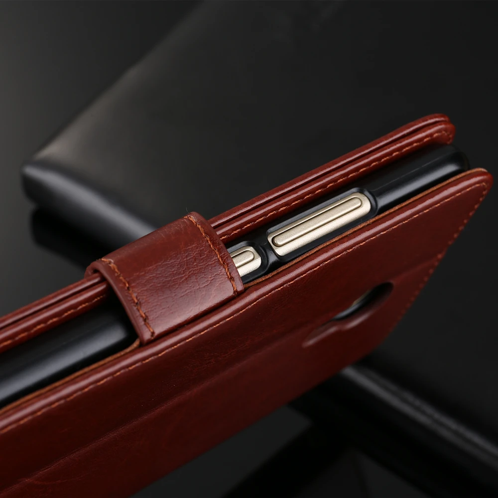 Роскошный оригинальный чехол из натуральной кожи для Meizu M3 Note кошелек