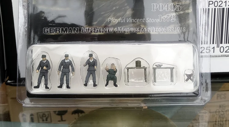 1/72 немецкая солдатская группа готовой продукции Военная сцена коллокация модели различные подходящие для боевых автомобилей танков